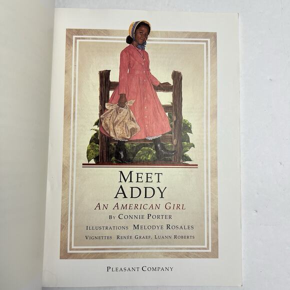 American Girl Book 1 Meet Addy Connie Porter Paperback 1st Edition Vintage 1993 - Picture 2 of 5